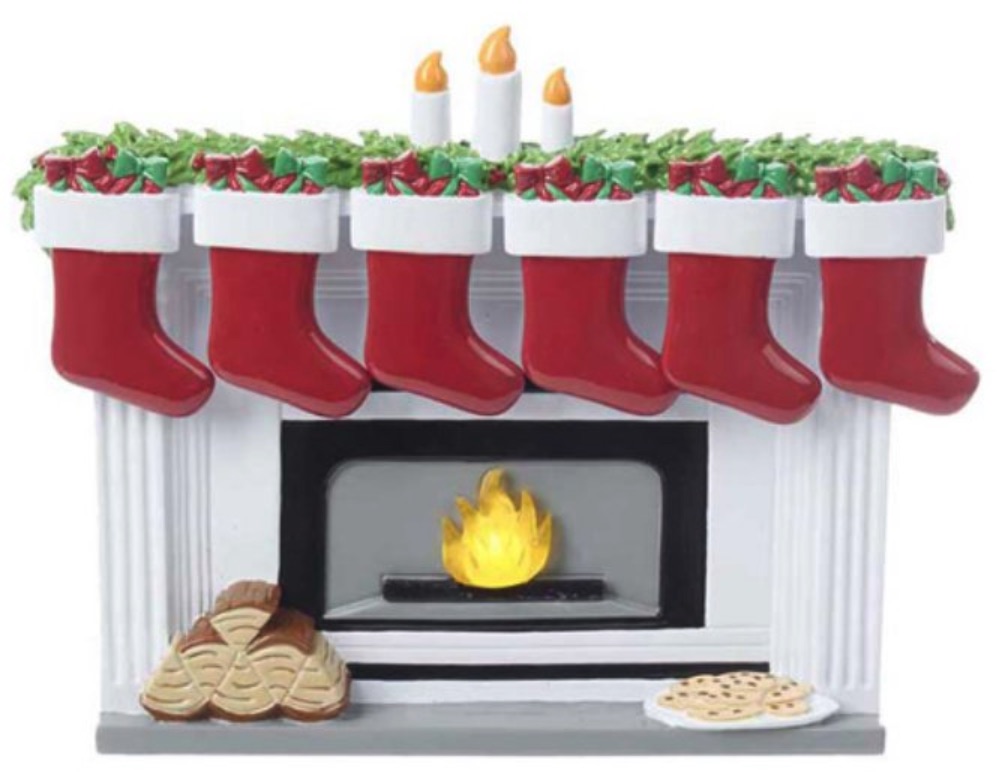 For the Home Fireplace Christmas Tabletop #Decor #Christmas #ChristmasDecor #HomeDecor #ChristmasHomeDecor #HolidayDecor