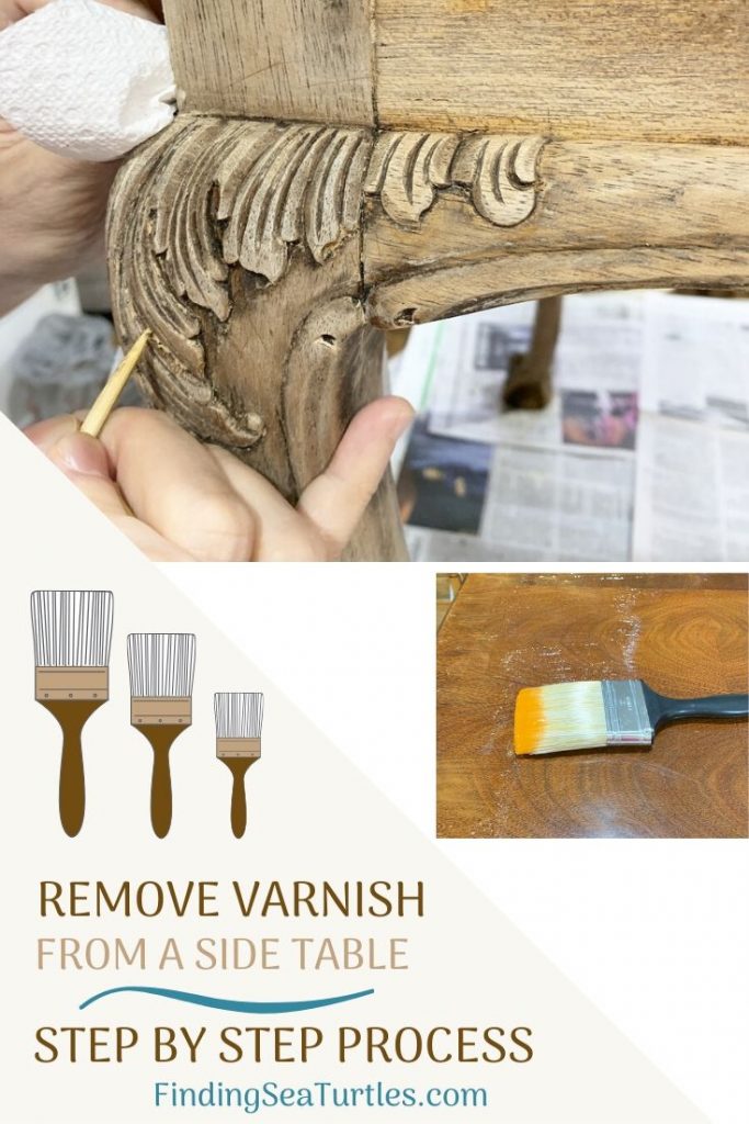 How to Strip Varnish From a Side Table