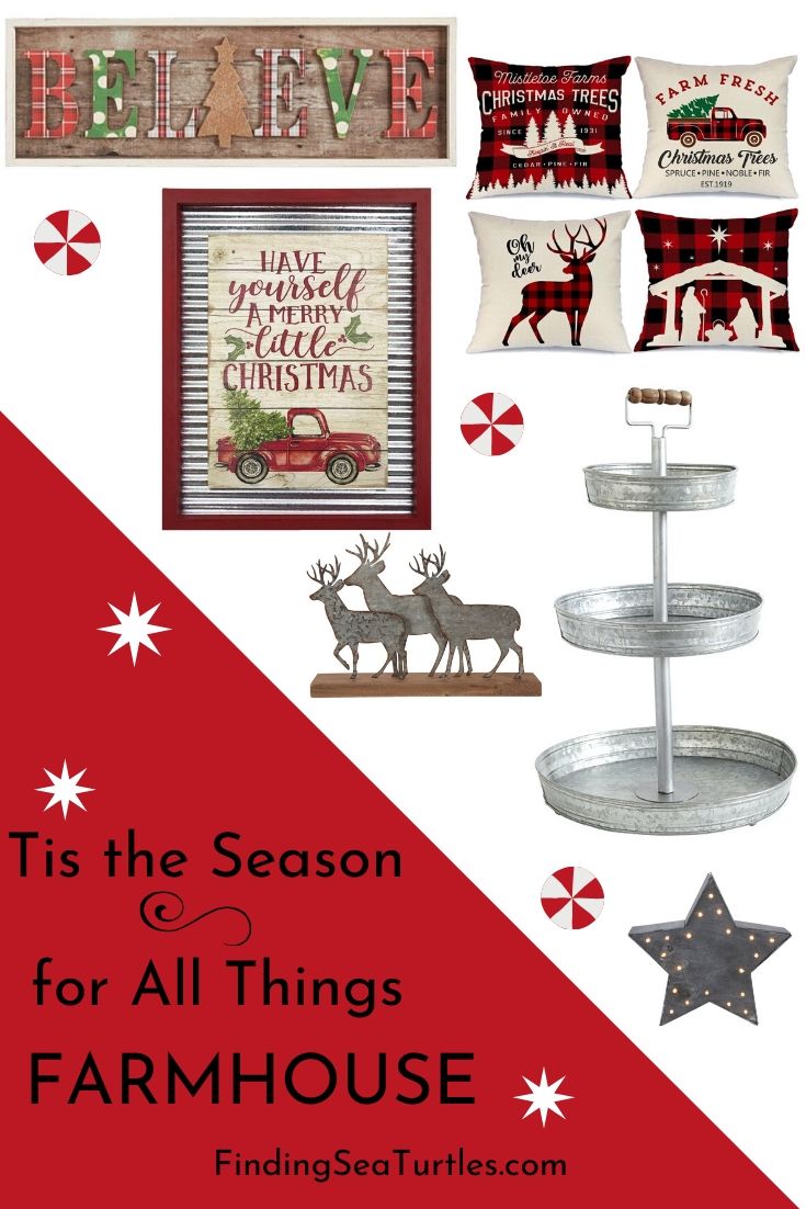 Tis the Season for All Things Farmhouse #Decor #Christmas #Farmhouse #ChristmasDecor #FarmhouseDecor #FarmhouseChristmasDecor #HolidayDecor