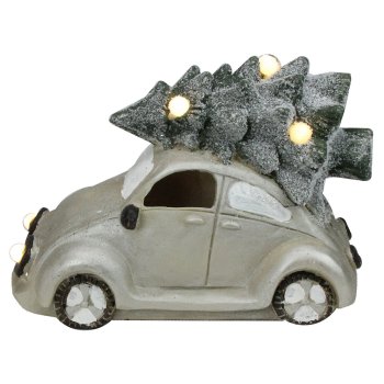 For the Home Vintage Beetle with Christmas Tree #Decor #Christmas #ChristmasDecor #HomeDecor #ChristmasHomeDecor #HolidayDecor