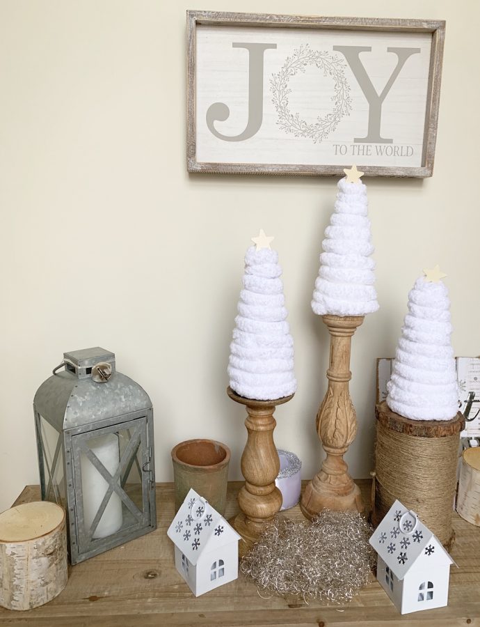 How to Make a Tree with Yarn Bee