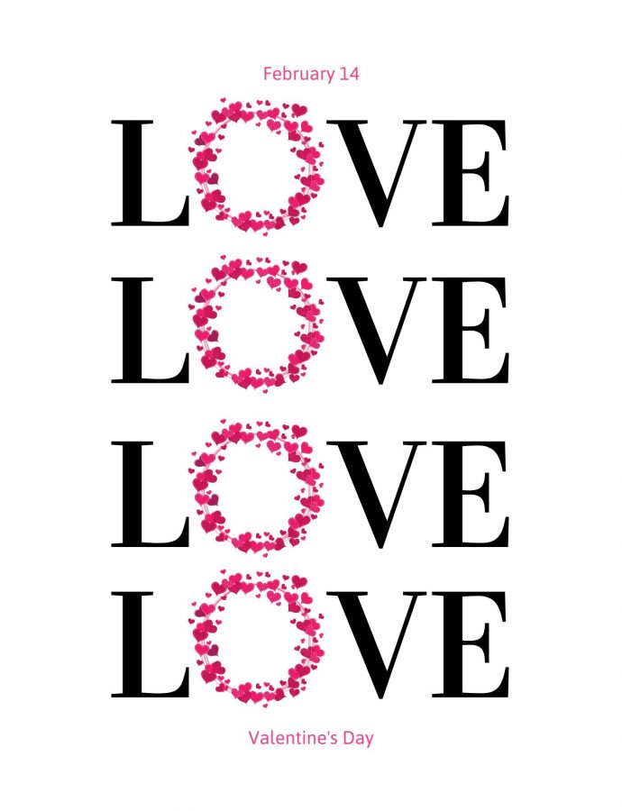 St. Valentines Day Free Printable Wall Art