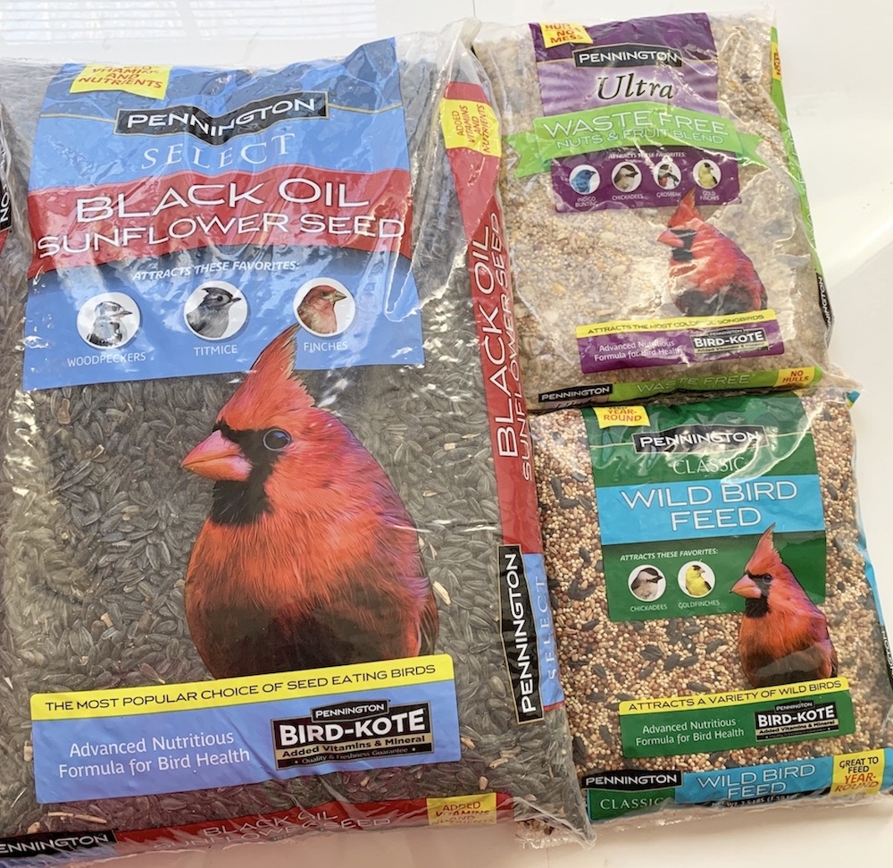 Homemade Birdseed Feeders Black Oil Sunflower, Nut Fruit Mix, and Wild Bird Feed Seeds #FeedTheBirds #BirdFood #FeedWildBirds #Gardening #Wildbirds #DIY #DIYBirdFood #BirdCakes