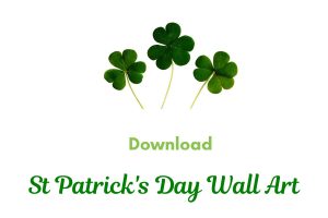 Download St Patrick Day Wall Art