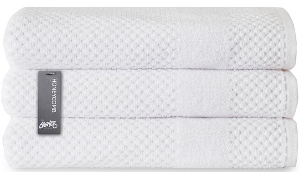 A Calming Effect Honeycomb Turkish Cotton Bath Towel Set #Spa #bathroom #HomeSpa #PamperYourself #SpaAccessories #MeTime #BathSpa #DIYHomeSpa #Relax #Soothing