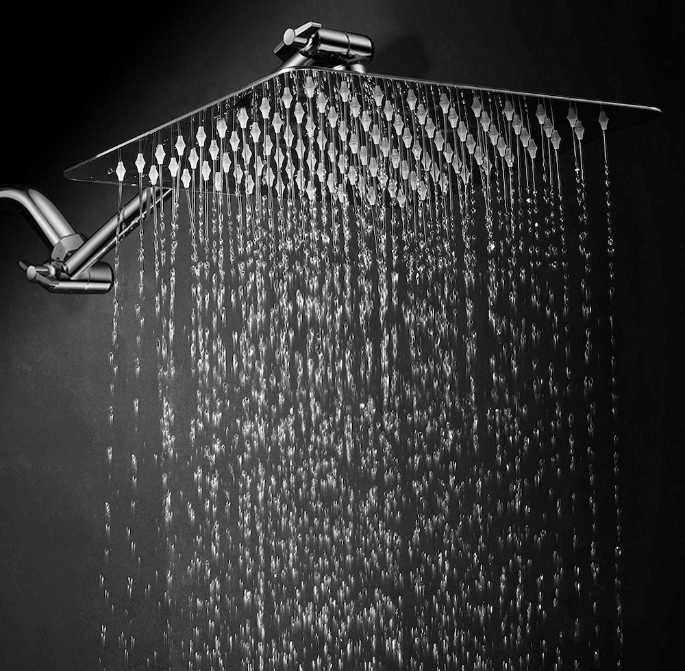 Pamper Yourself HotelSpa Rainfall Shower Head #Spa #bathroom #HomeSpa #PamperYourself #SpaAccessories #MeTime #BathSpa #DIYHomeSpa #Relax #Soothing
