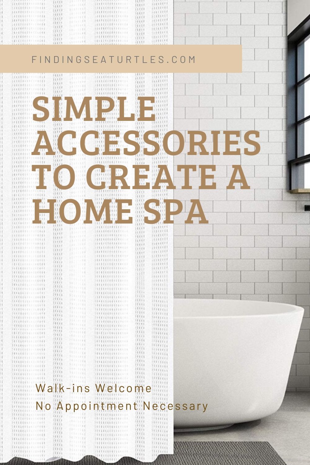 Simple Accessories to Create a Home Spa Walk ins Welcome #Spa #bathroom #HomeSpa #PamperYourself #SpaAccessories #MeTime #BathSpa #DIYHomeSpa #Relax #Soothing
