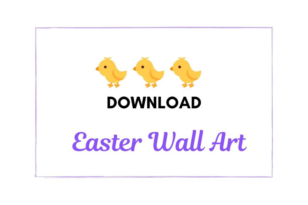 Download Easter 2020 Wall Art