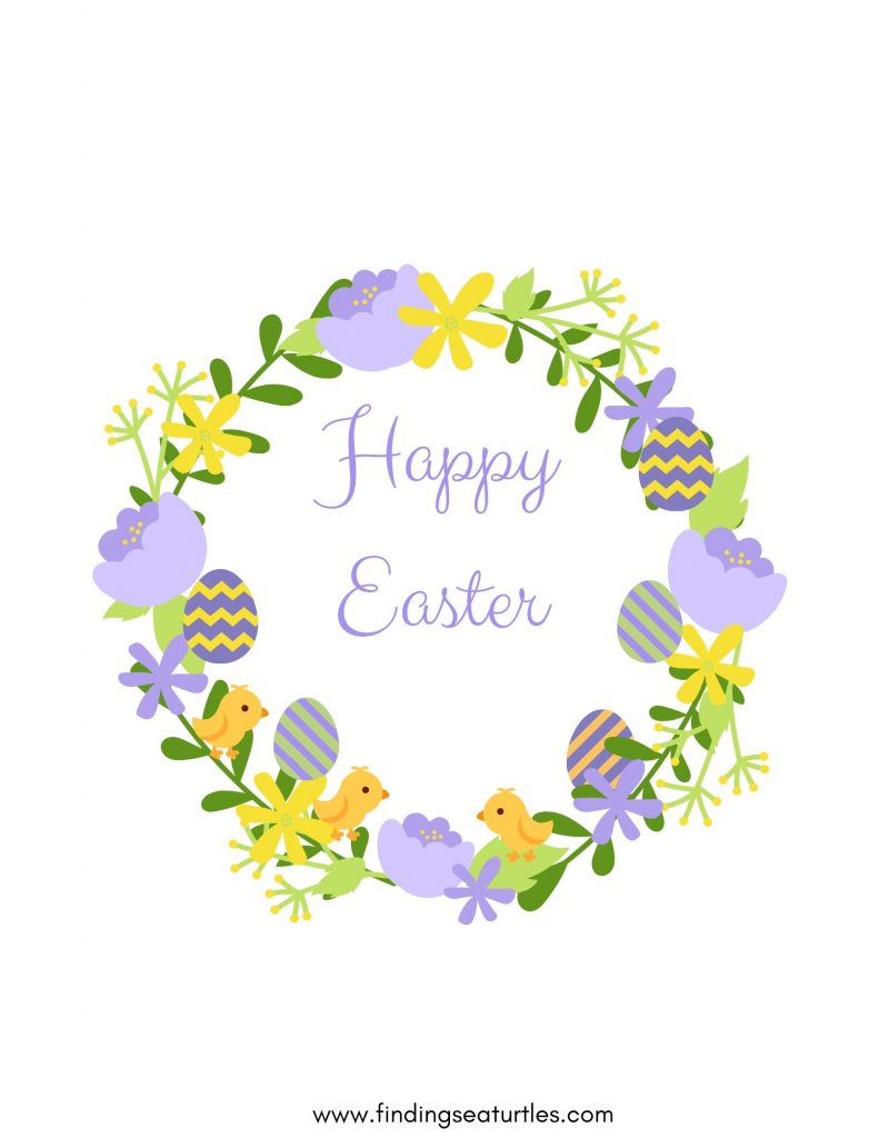 Easter Free Printable Wall Art