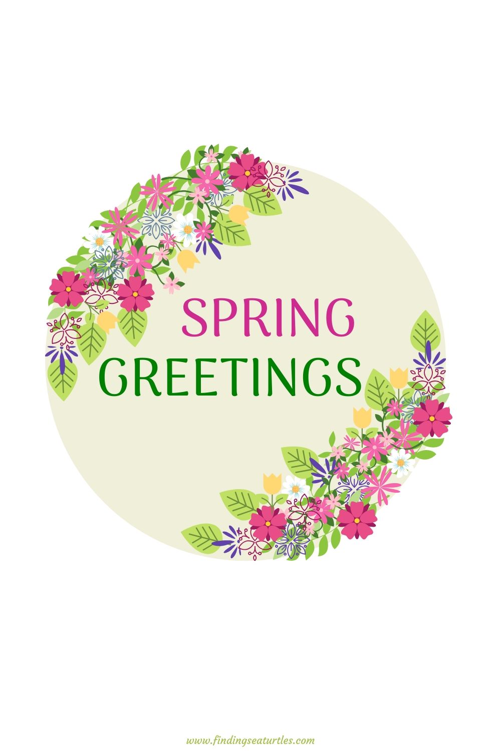 Hello Spring 2020 Spring Greetings #HelloSpring #HelloSpring #HelloSpringPrintables #HelloSpringWallArt #DIY #WallArt #DIYDecor