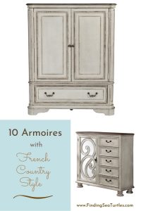 10 Armoires with French Country Style #FrenchCountry #FrenchCountryDecor #Decor #CountryStyleDecor #FrenchCountryArmoires #FrenchDecor #Armoires #VintageInspired