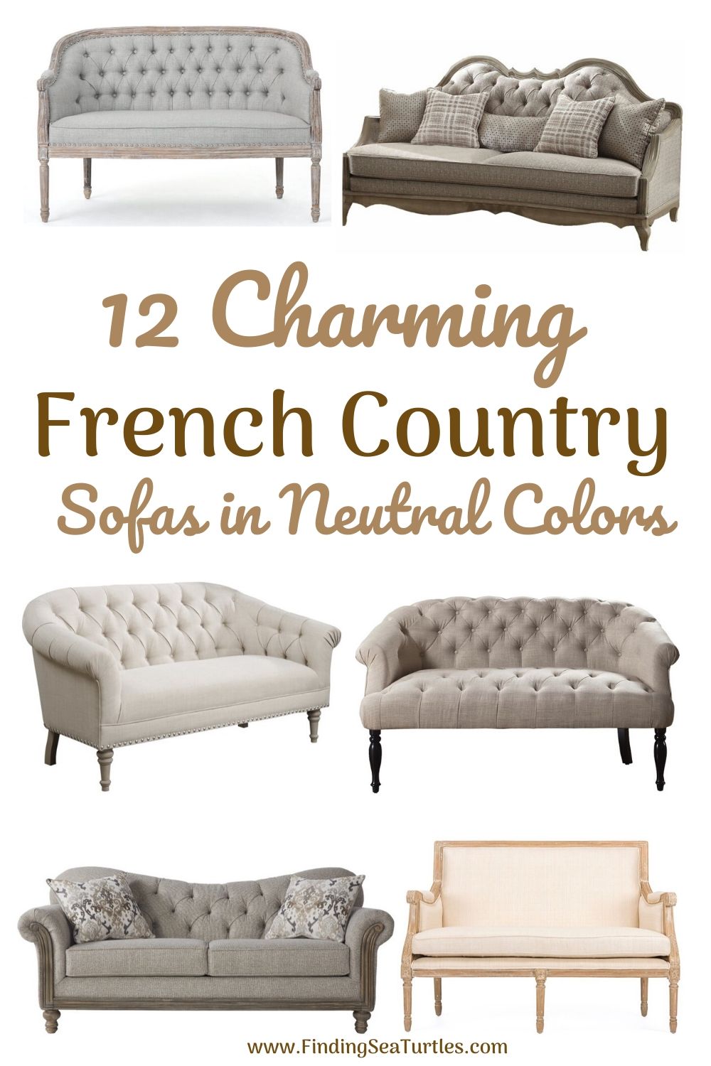 12 Charming French Country Sofas