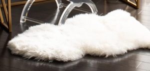 12 Best Home Office Upgrades - Allison Sheepskin White Area Rug #HomeOffice #HomeOfficeDecor #WorkAtHome #WorkFromHome #HomeOfficeTools #HomeOfficeUpgrades #GirlBoss #GirlBossDecor #WorkAtHomeMom 