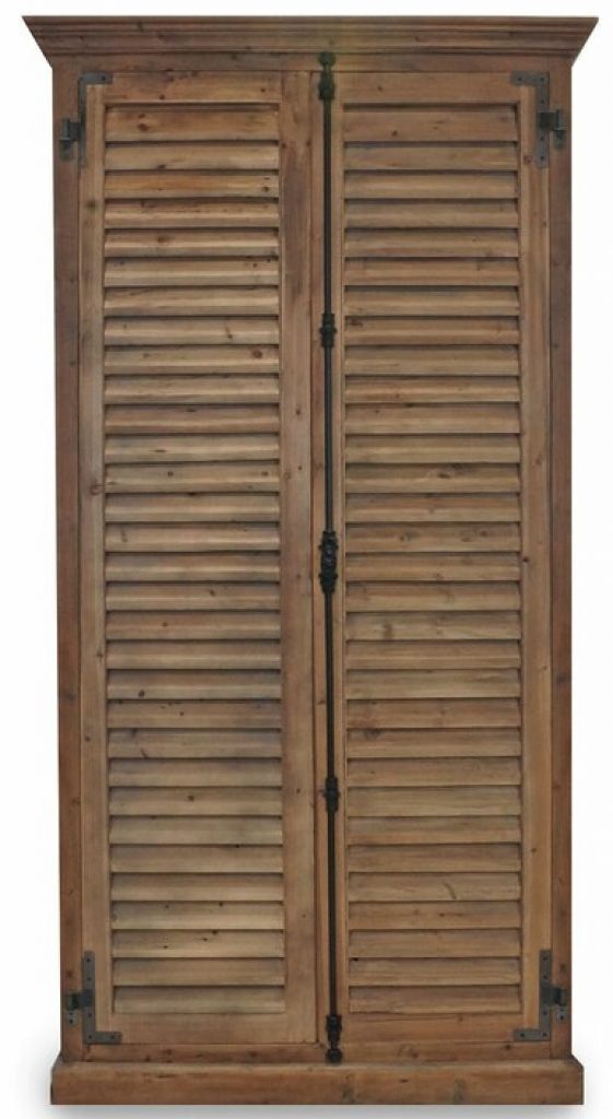 Dodds Carolina Shutter Armoire #Farmhouse #FarmhouseDecor #Decor #CountryDecor #FarmhouseArmoires #Armoires #AffordableFarmhouse #CountryStyle #VintageDecor