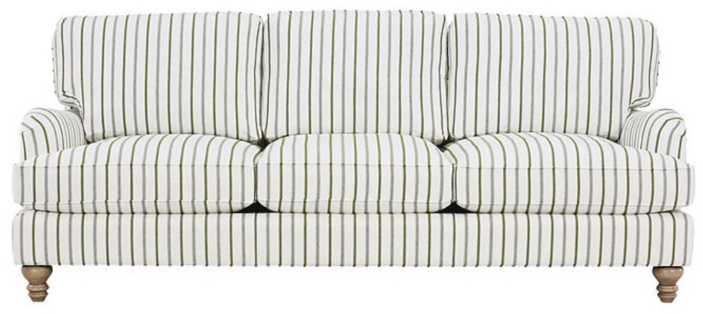 16 Farmhouse Sofas for All Budgets Eton Upholstered Sofa #Sofa #FarmhouseSofa #HomeDecor