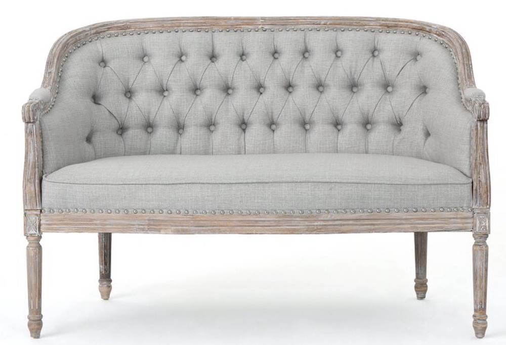 Fincham Loveseat #FrenchCountry #FrenchCountryDecor #Decor #CountryStyleDecor #FrenchCountrySofas #FrenchDecor #Sofas