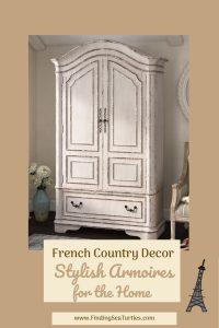 French Country Decor Stylish Armoires for the Home #FrenchCountry #FrenchCountryDecor #Decor #CountryStyleDecor #FrenchCountryArmoires #FrenchDecor #Armoires #VintageInspired