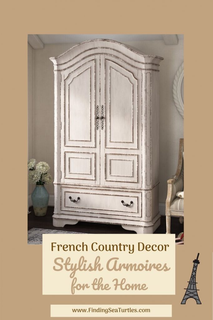 10 French Country Armoires with Neutral Tones