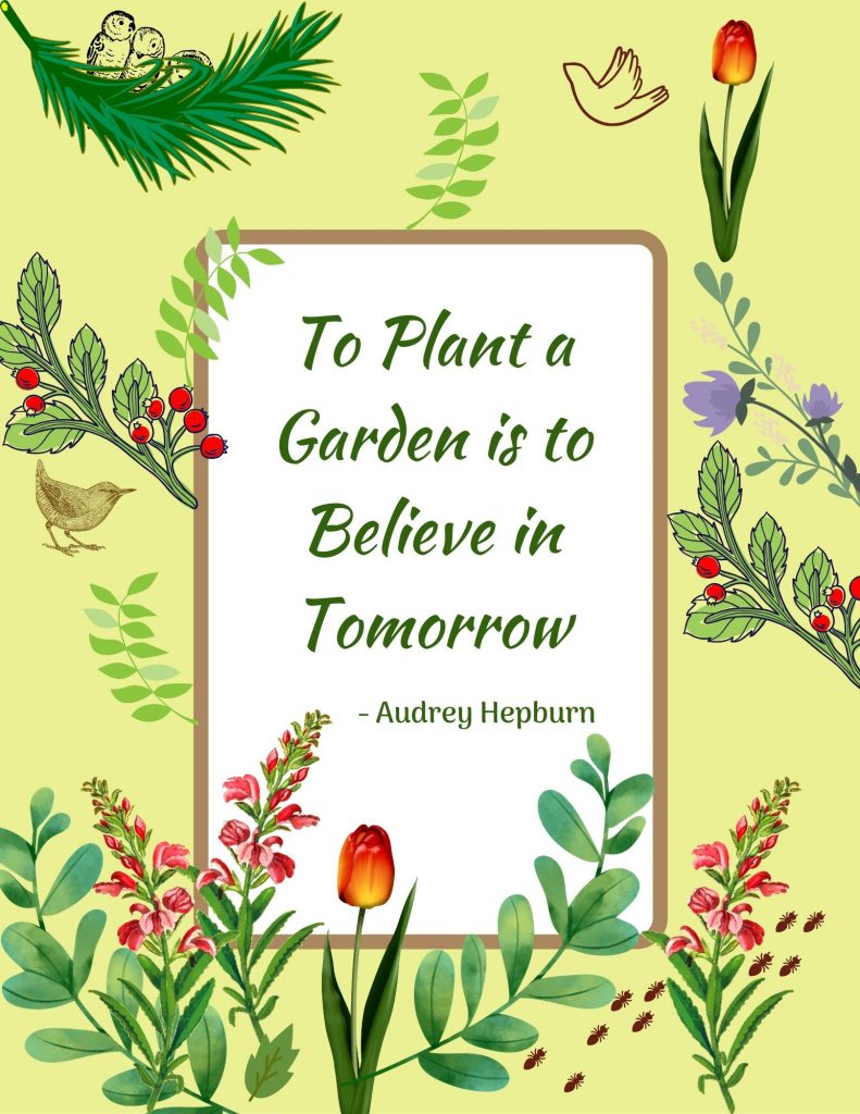 Gardening Free Printable Wall Art