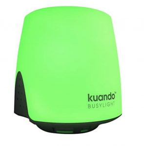 12 Best Home Office Upgrades - Kuando Busylight #HomeOffice #HomeOfficeDecor #WorkAtHome #WorkFromHome #HomeOfficeTools #HomeOfficeUpgrades #GirlBoss #GirlBossDecor #WorkAtHomeMom 