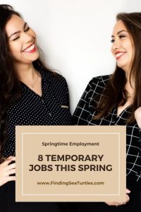 Springtime Employment 8 Temporary Jobs this Spring #MakeMoney #TemporaryWork #SeasonalWork #JobOpportunities #PartTimeWork