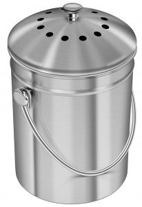 How to Get Rid of Fruit Flies Utopia Kitchen Stainless Steel Compost Bin #Laundry #WashingClothes #CleanClothes #Vinegar #CleaningwithVinegar #SaveMoney #SaveTime #FrugalLiving #FrugalHome 