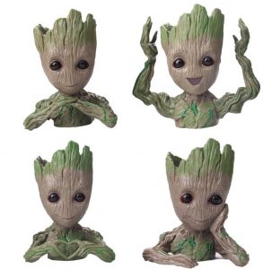 DIY Patio Refresh Baby Groot Succulent Planter set #DIY #Patio #DIYPatio #DIYPatioRefresh #Decor #PatioDecor #OutdoorDecor 