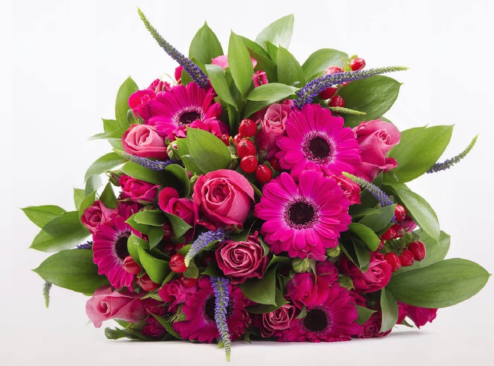 BloomsyBox - Plush Blush Bouquet #flowers #flowerdelivery #bouquets #OnlineFlowers #FlowersOnline #MothersDay #FlowersForMom #GiveMomFlowers
