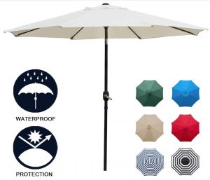 Patio Umbrella #DIY #Patio #DIYPatio #DIYPatioRefresh #Decor #PatioDecor #OutdoorDecor 