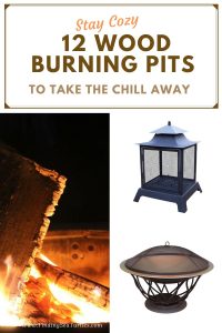 Stay Cozy 12 Wood Burning Pits to take the Chill Away #FirePit #OutdoorLiving #Patio #OutdoorSpaces #StayCozy #CozyNightswithFirePits #StayCozy