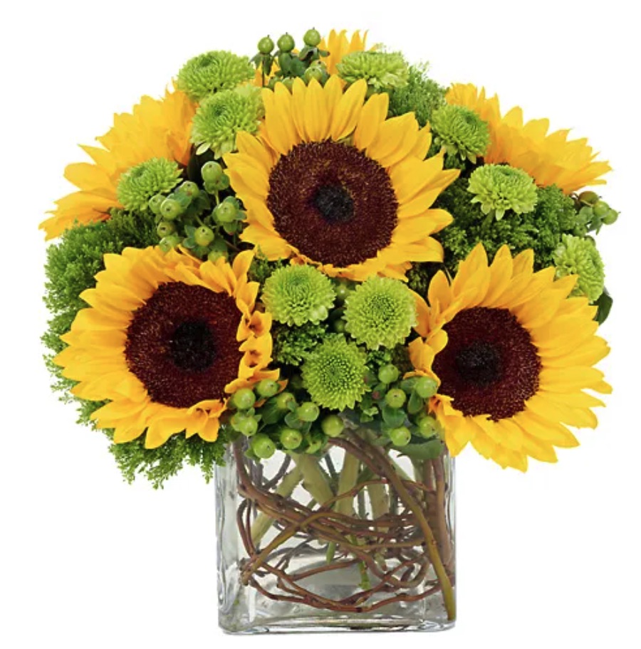 Sunny Sunflowers Bouquet by Send Flowers #flowers #flowerdelivery #bouquets #OnlineFlowers #FlowersOnline #MothersDay #FlowersForMom #GiveMomFlowers