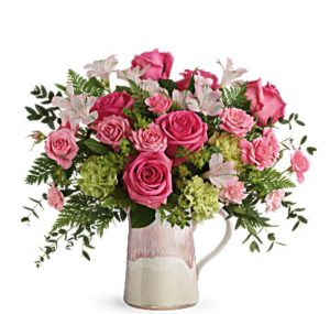 Best Online Flowers and Plants TeleFlora - Heart Stone Bouquet #flowers #flowerdelivery #bouquets #OnlineFlowers #FlowersOnline #MothersDay #FlowersForMom #GiveMomFlowers