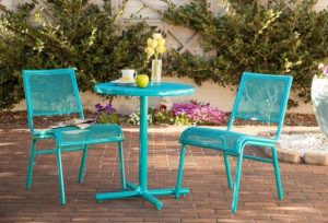 Bixby Bistro Set #OutDoorFurniture #Patio #OutDoorLiving #OutDoorSpaces #PatioDining #Deck #Balcony 