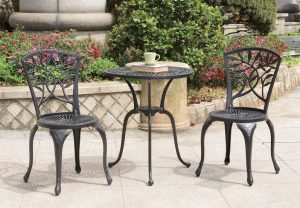 Nicolette Bistro Set #outdoorfurniture #patio #outdoorliving