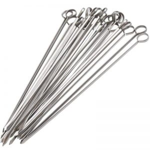 Metal Grilling Skewers #grilling #BBQ #outdoorliving