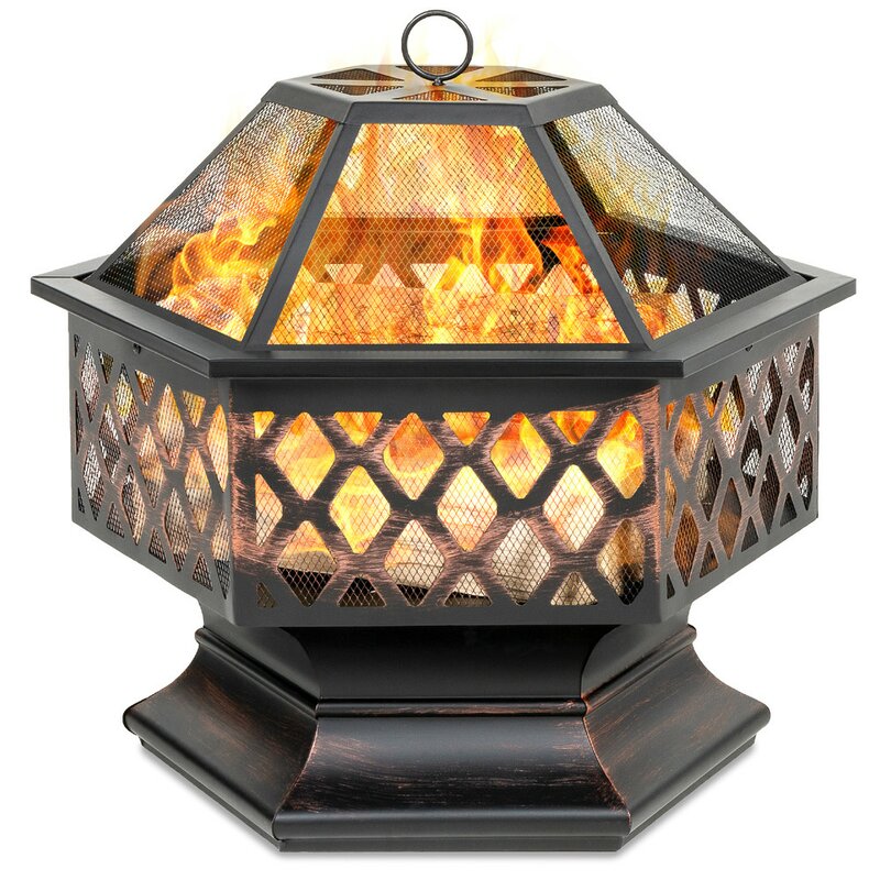 Twomey Steel fire pit #firepit #outdoorliving #patio #OutdoorSpaces