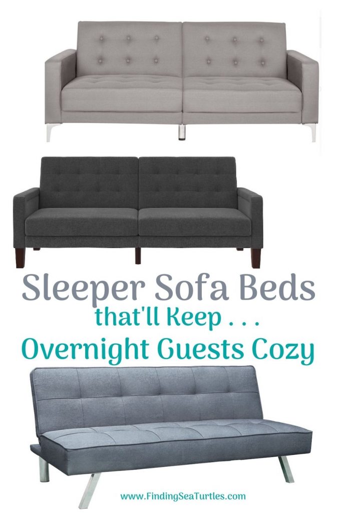 Sleeper Sofa Beds that'll keep Overnight Guests Cozy #SleeperSofa #OvernightGuests #GuestRoom #SofaBed #FamilySleepovers #CompanyIsComing