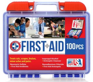 Build an Emergency Supply Kit Be Smart Get Prepared 100 Piece First Aid Kit #Emergency #EmergencySupplies #EmergencySupplyKit #FEMA