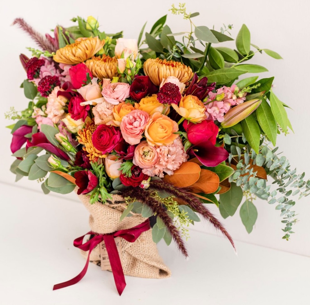 Gift Giving for the Fall Season Fancy Pants XL FarmGirl Flowers #FreshFlowers #flowerdelivery #bouquets #OnlineFlowers #FlowersOnline #AutumnFlowers #FallFlowers #ThanksgivingFlowers 