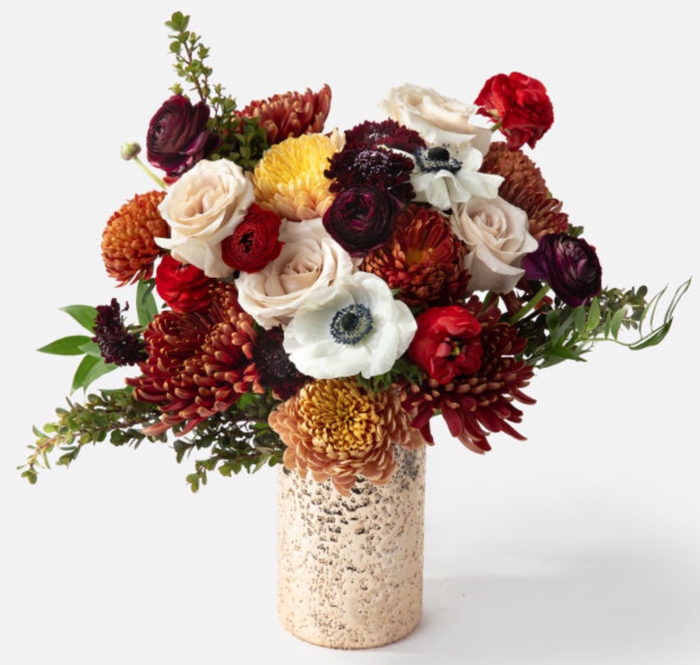 Best Online Thanksgiving Flowers The Autumnal Palette by Urban Stems #FreshFlowers #flowerdelivery #bouquets #OnlineFlowers #FlowersOnline #AutumnFlowers #FallFlowers #ThanksgivingFlowers