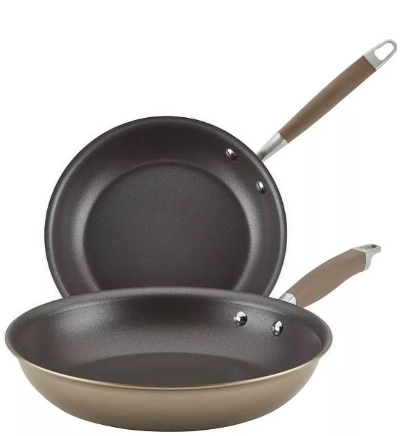 For the Cook in the Family Anolon Skillet Set #Christmas #ChristmasGifts #GiftIdeas #ChristmasPresents #ChristmasGiftGiving 