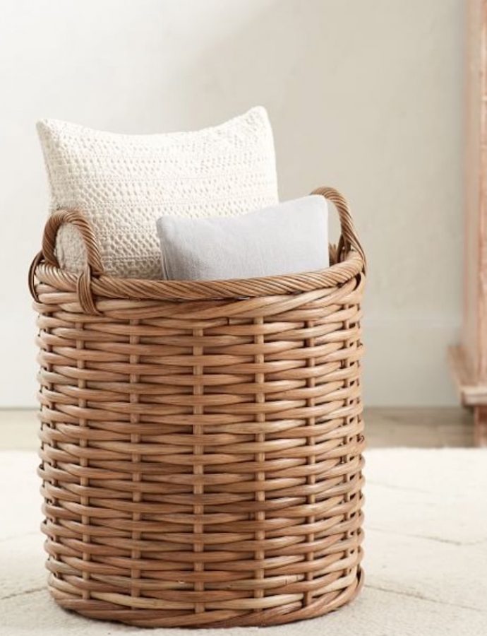 Tote Baskets for a Tidy Home