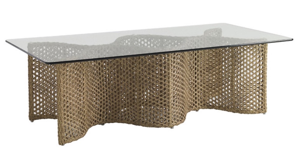 Coastal Style Aviano Rectangular Wicker Table #CoffeeTable #Coastal #RattanCoffeeTables #BeachHome #CoastalDecor #CoastalFurniture #Seaside