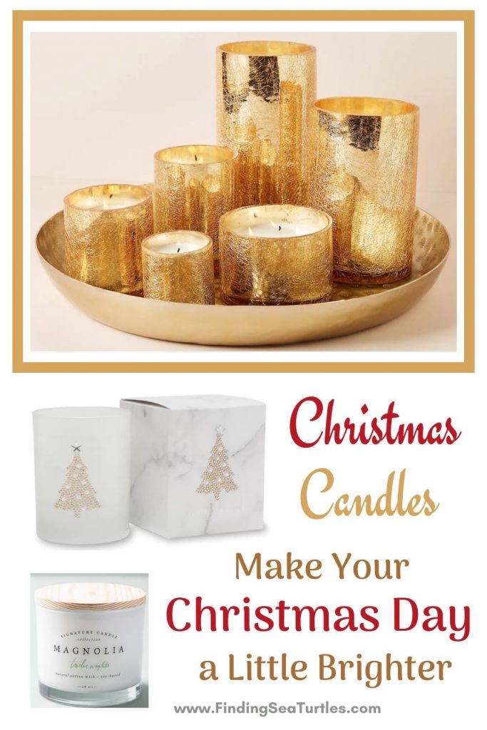Christmas Candles Christmas Candles Make Your Day a Little Brighter #ChristmasCandles #CandlesForTheHome #FragrantHome #ChristmasFragrances #HolidayFragrances