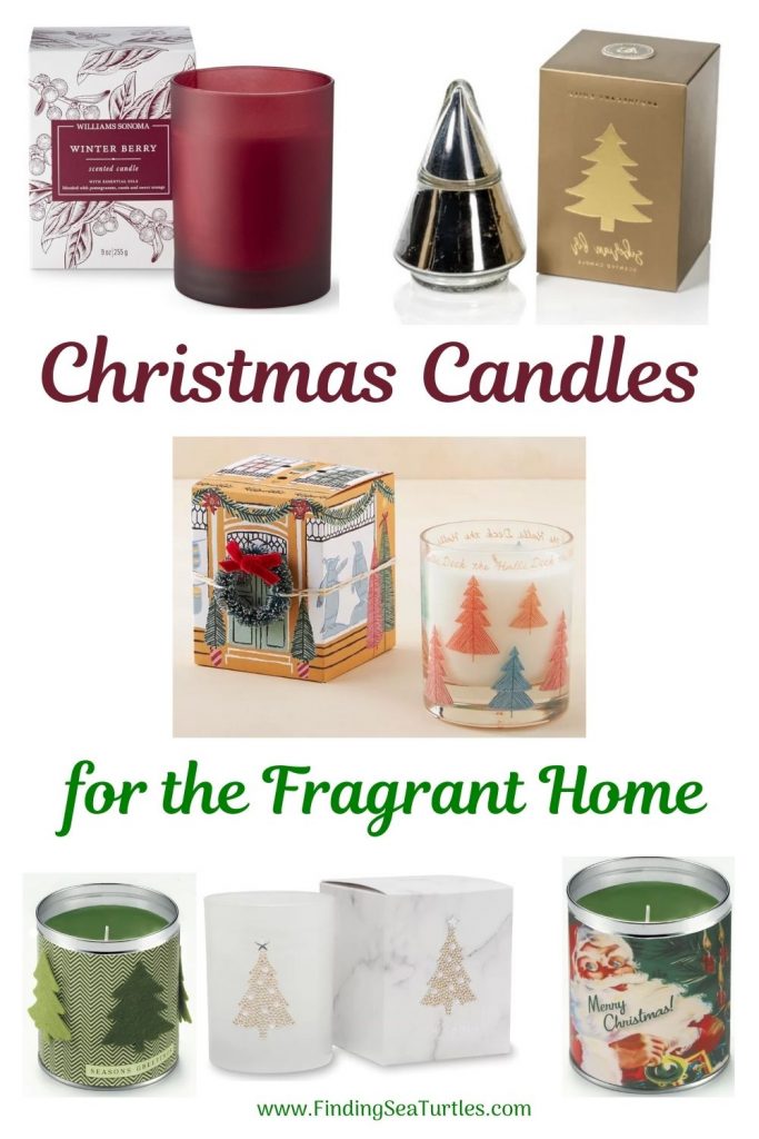 For the Holidays Christmas Candles for the Fragrant Home #ChristmasCandles #CandlesForTheHome #FragrantHome #ChristmasFragrances #HolidayFragrances