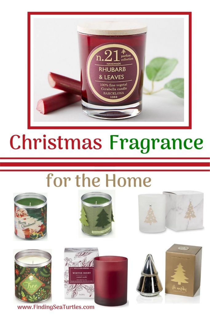 For the Holidays Christmas Fragrance for the Home #ChristmasCandles #CandlesForTheHome #FragrantHome #ChristmasFragrances #HolidayFragrances