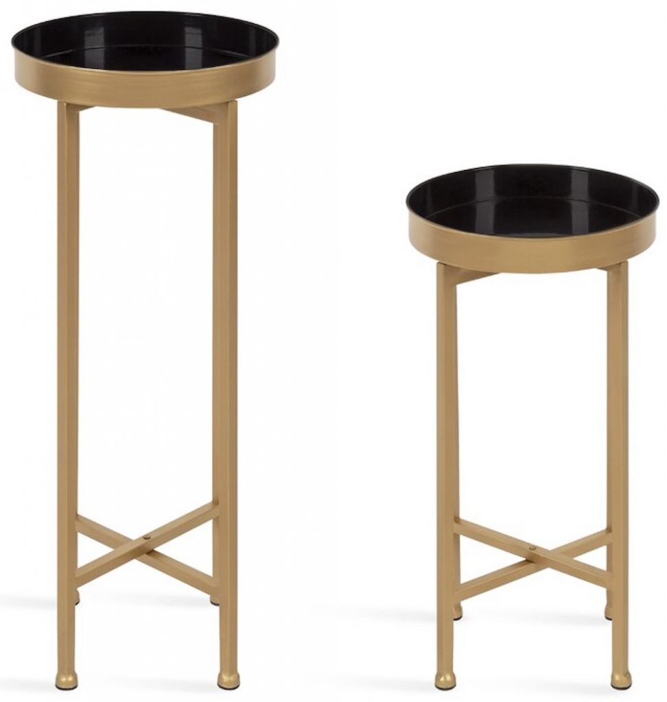 Handy Accents Dishman Tray Top Tables #NestingTables #SmallTables #SideTables #SmallSpaces #SmallSpaceLiving