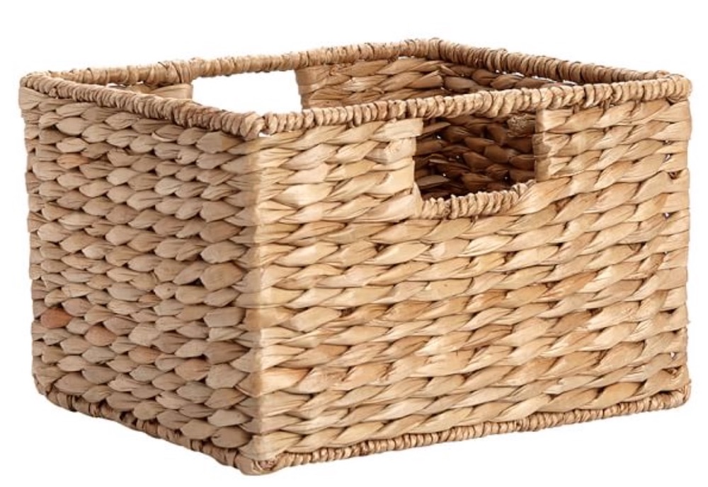 An Organized Home Savannah Handwoven Seagrass Utility Baskets #Storage #StorageBins #ClothingStorage #ClosetStorage #Organization #TidyHome