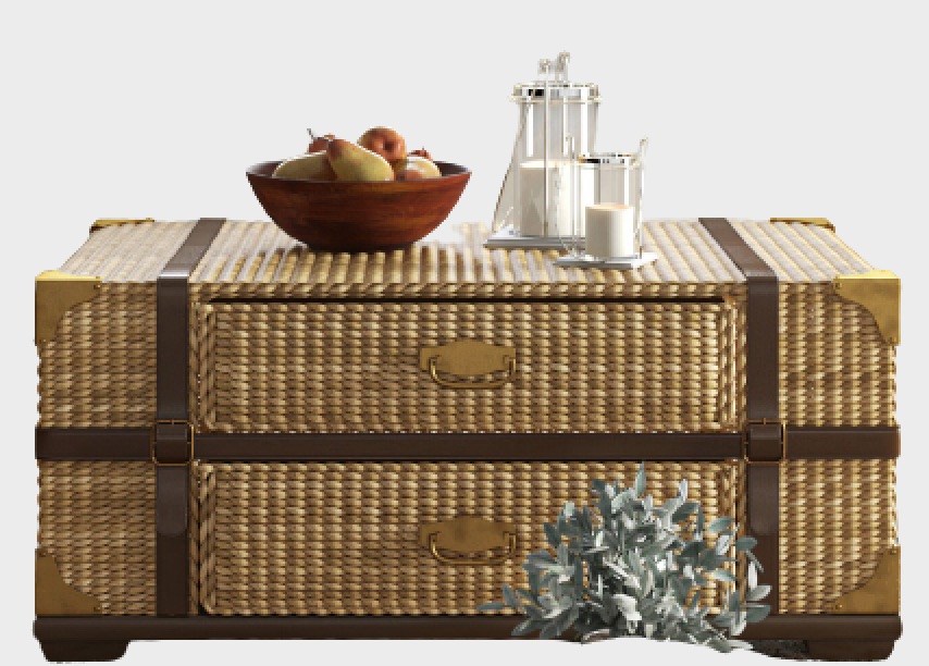 24 Rattan Coffee Tables For The Summer Home, Wicker Coffee Table With Drawers