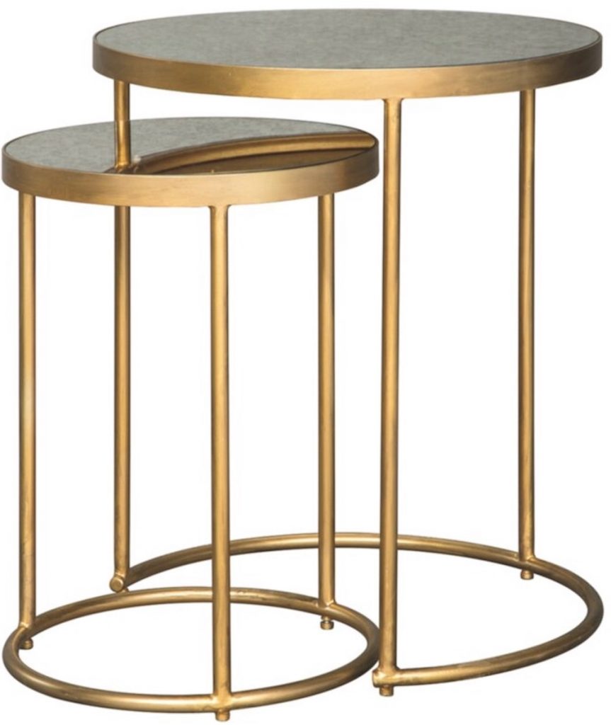 Walton Bay End Table #NestingTables #SmallTables #SideTables #SmallSpaces #SmallSpaceLiving